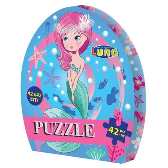 Hableányos puzzle 42 db-os