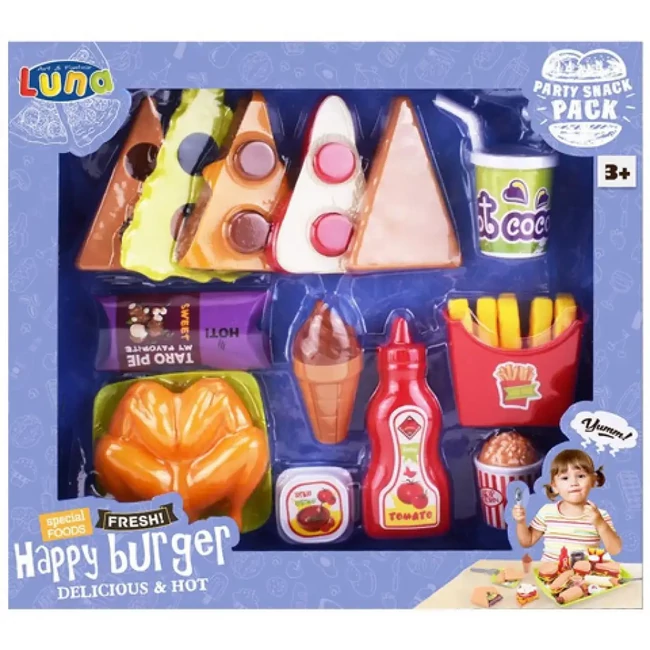 Happy Burger 21 db-os ételszett
