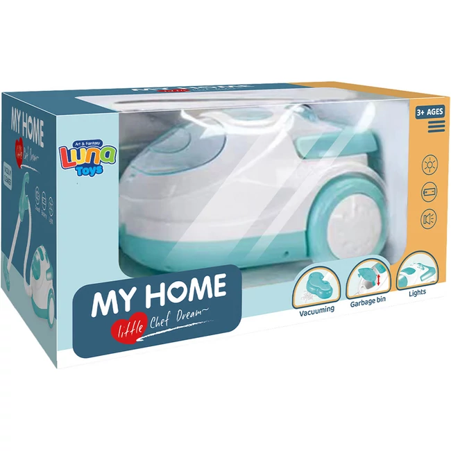 Luna: My Home kék porszívó fény és hangeffektekkel