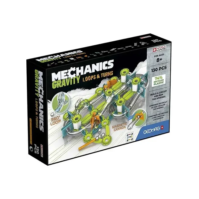 Geomag Mechanics Gravity loops mágneses építőjáték 130 db-os
