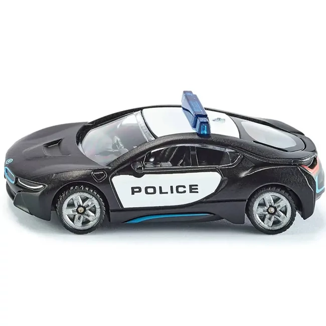 SIKU BMW i8 US Police rendőr kisautó 1/55