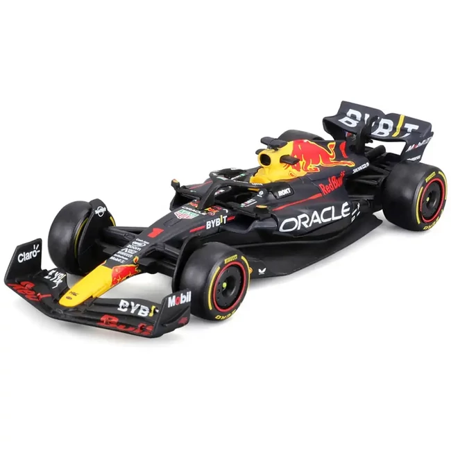 Bburago: Red Bull RB19 F1 versenyautó fém autómodell 1/43 (Max Verstappen #1)