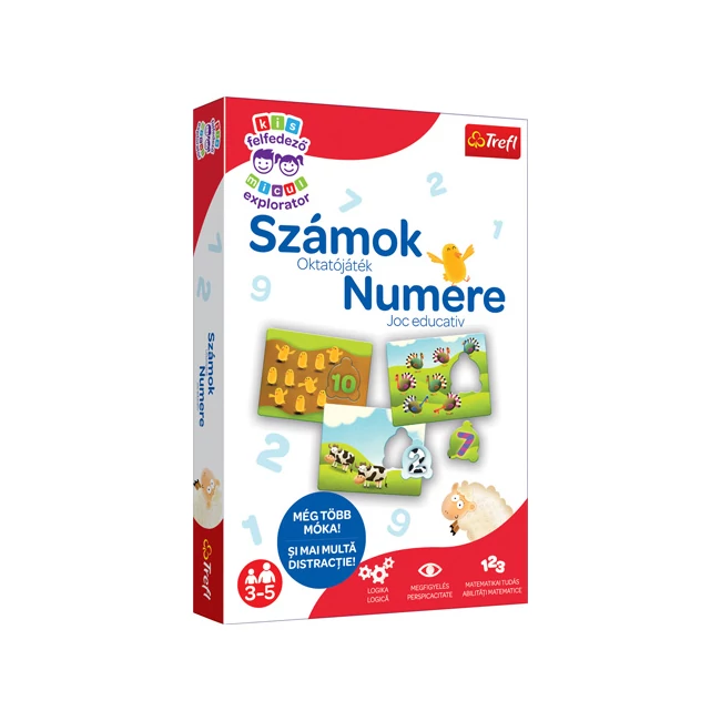 Kis felfedező: Számok oktatójáték – Trefl