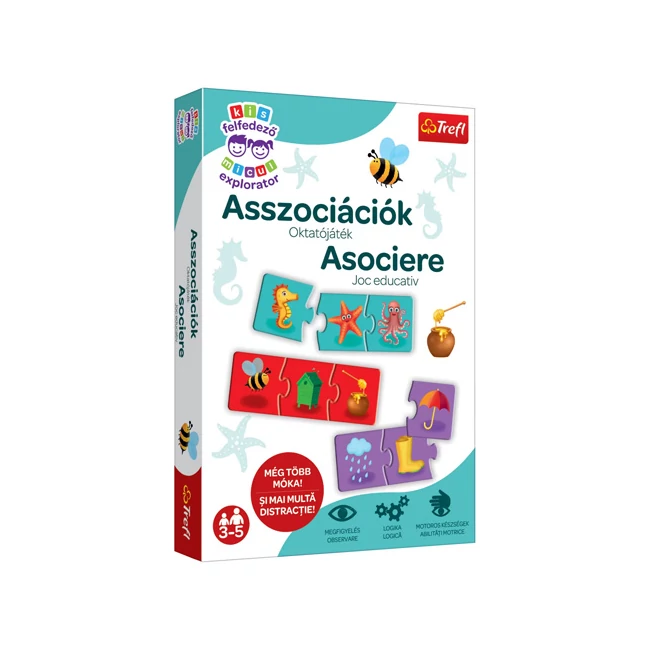 Kis felfedező: Asszociációk oktatójáték – Trefl