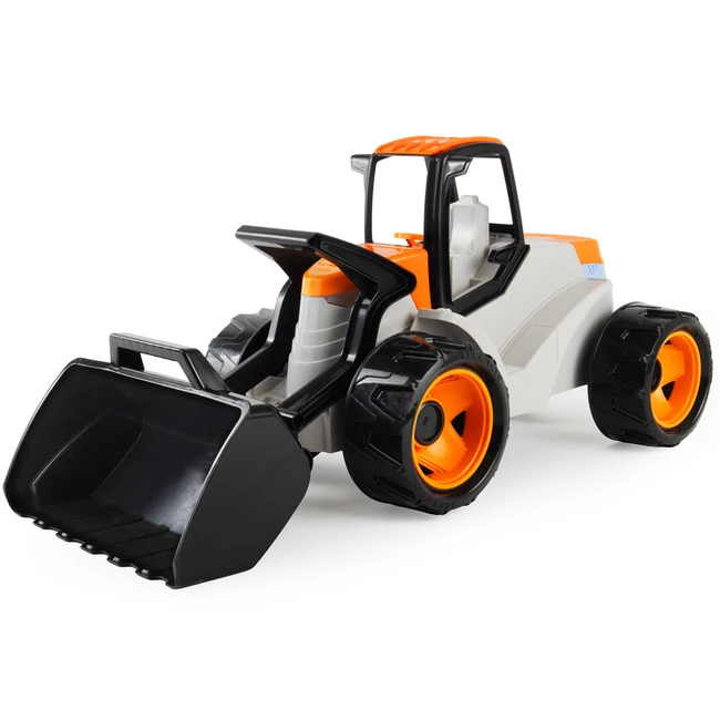 LENA: GIGA TRUCKS óriás homlokrakodó narancssárga-bézs színben 67 cm