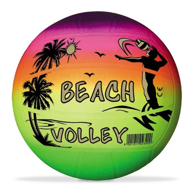 Beach Ball szivárvány színű röplabda 216 mm – Mondo Toys