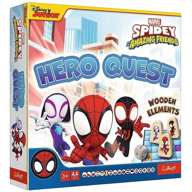 Spidey és barátai: Hősök nyomában társasjáték – Trefl