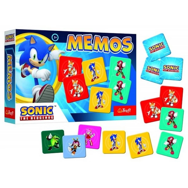 Sonic a sündisznó memóriajáték – Trefl
