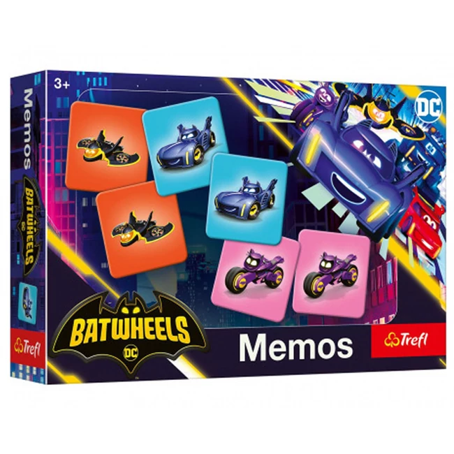 DC: Batwheels memória játék – Trefl