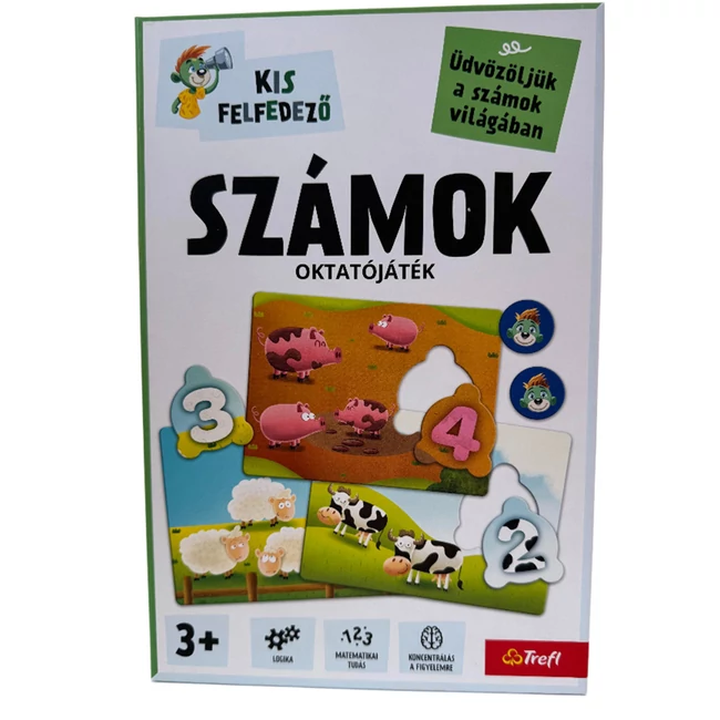 Kis felfedező: Számok oktatójáték új kiadás – Trefl