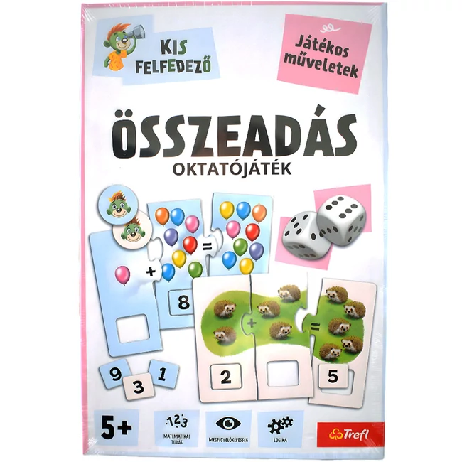 Kis felfedező: Összeadás oktatójáték – Trefl