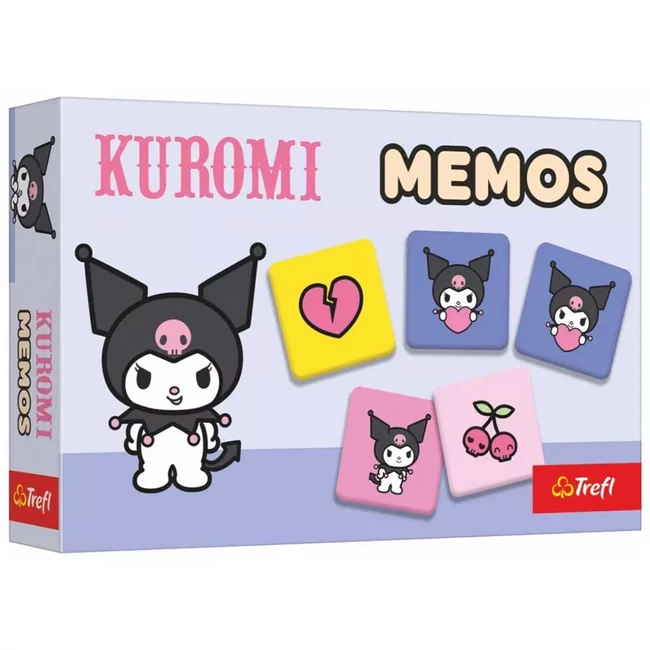 Hello Kitty Kuromi mini memóriajáték - Trefl