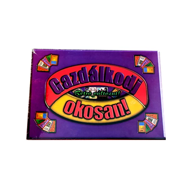 Retro Gazdálkodj okosan nagy dobozos társasjáték