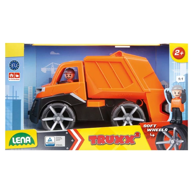 LENA: Truxx 2 Kukásautó dobozos 30 cm