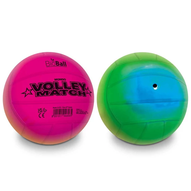 Bioball: Szivárvány színű röplabda 216 mm 5-ös méret – Mondo toys