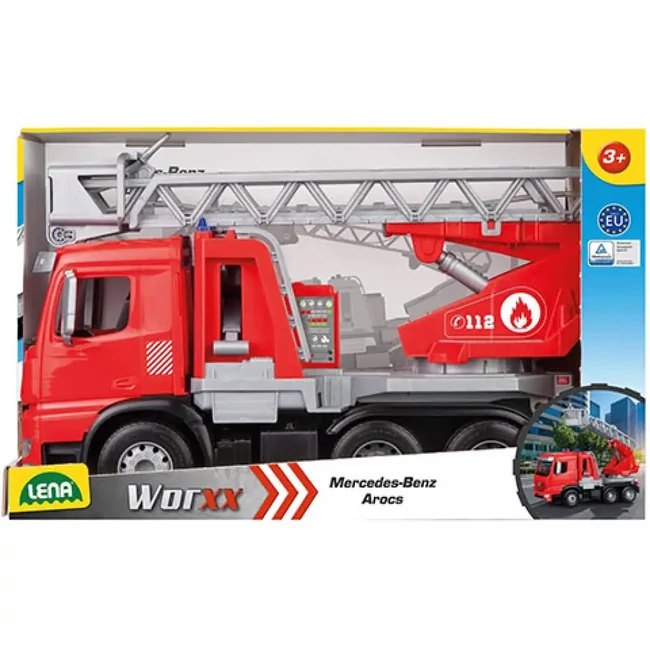 LENA: Mercedes-Bens Arocs létrás tűzoltó 48 cm