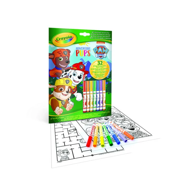 Crayola: Mancs őrjárat kifestő és foglalkoztató