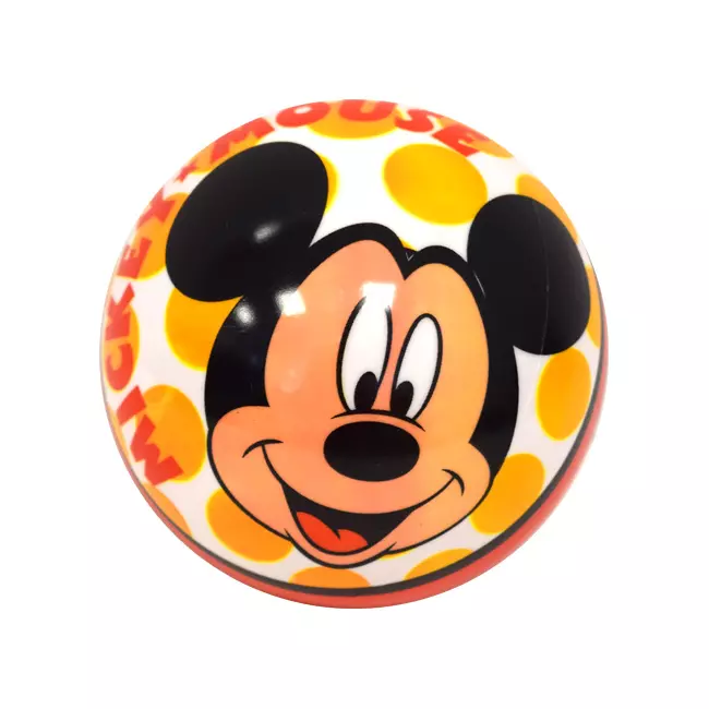Mickey egér gumilabda 14 cm kétféle változatban