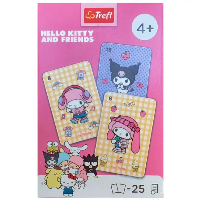 Hello Kitty és barátai Fekete Péter kártyajáték – Trefl