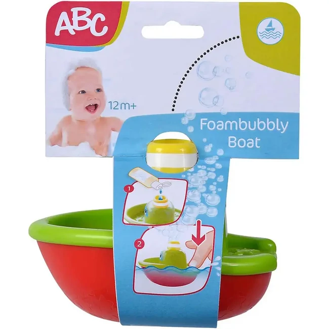 ABC Szappanbuborék csónak fürdőjáték – Simba Toys
