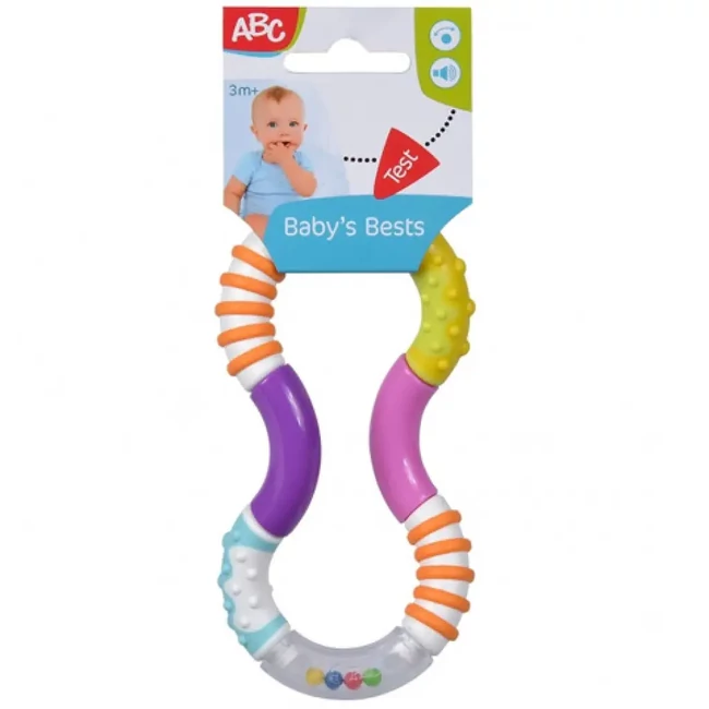 ABC csörgő, forgatható bébijáték – Simba Toys