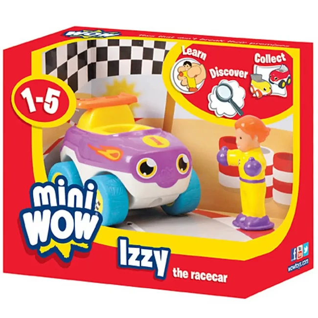 Izzy a versenyautó