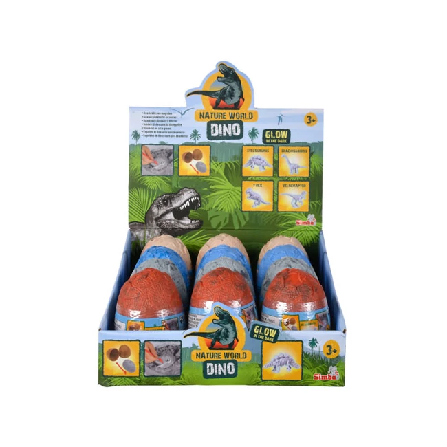 Dinoszaurusz csontváz tojásban többféle változatban – Simba Toys