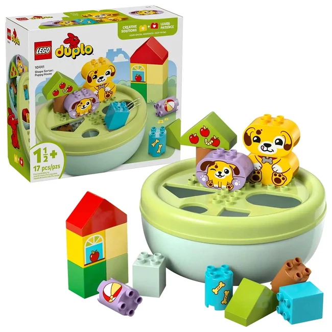 LEGO® DUPLO®: Formaválogató: Kutyusház (10441)