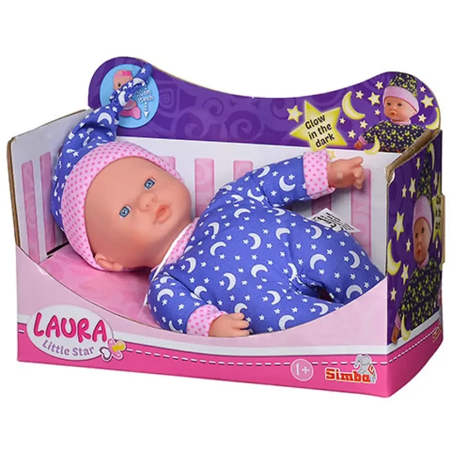 Laura Little Star baba fluoreszkaló pizsamában – Simba Toys