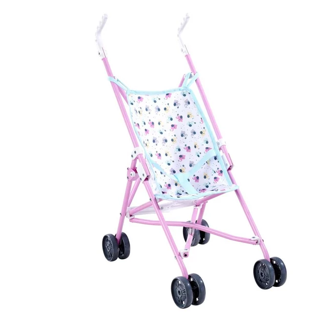 Összecsukható rózsaszín babakocsi – Simba Toys