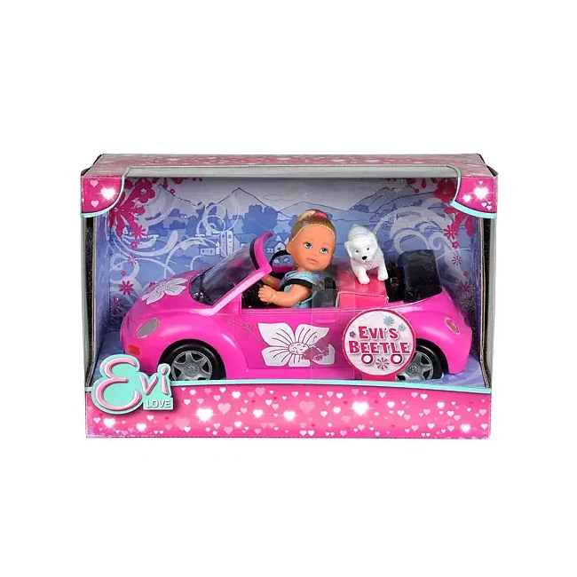 Steffi Love Évi + Volkswagen Beetle – Simba Toys