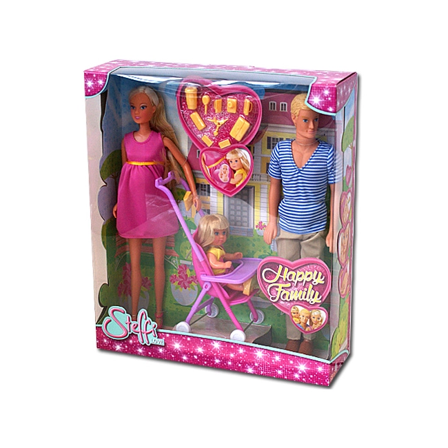 Steffi Love: Boldog család babaszett – Simba Toys