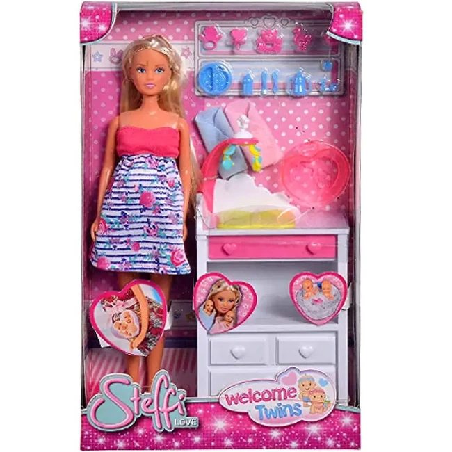 Steffi Love: Terhes Steffi Love baba kiegészítőkkel – Simba Toys
