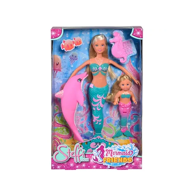 Steffi Love: Sellő baba Évivel és delfinnel – Simba Toys