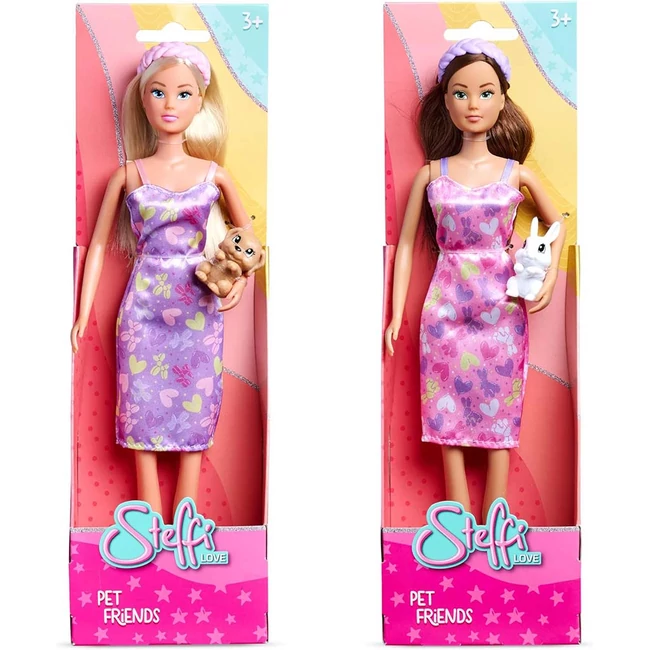 Steffi Love: Steffi baba házi kiskedvenccel többféle változatban – Simba Toys