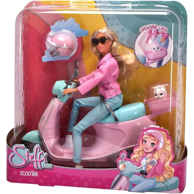 Steffi Love: Steffi baba robogóval játékszett – Simba Toys