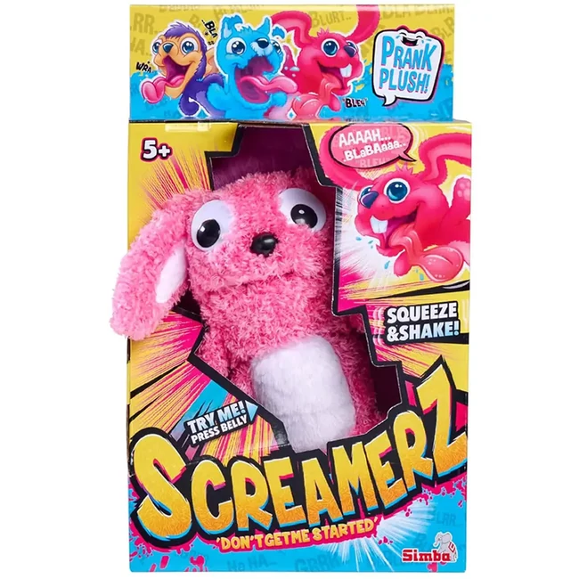 ScreamerZ: Sikítozó nyuszi plüssfigura 30 cm – Simba Toys