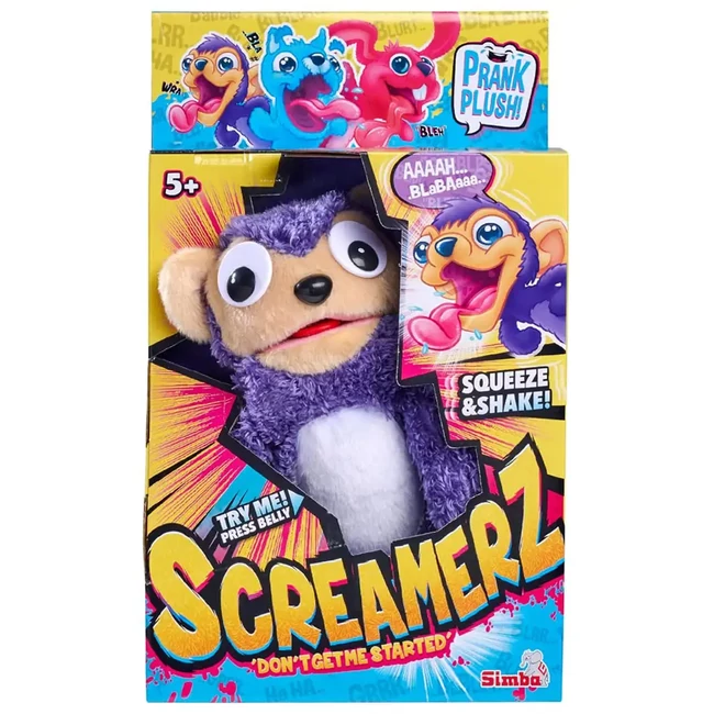 ScreamerZ: Sikítozó majom plüssfigura 30 cm – Simba Toys