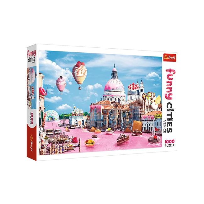 Crazy City: Édességek Velencéban 1000 db-os puzzle – Trefl
