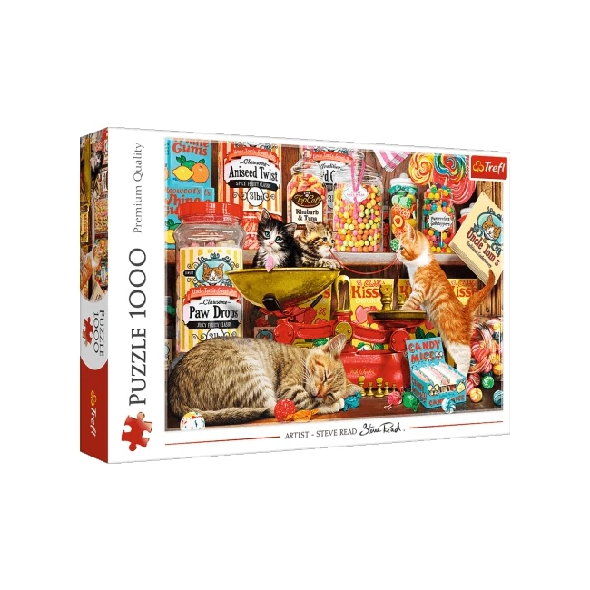 Cicák az édességboltban 1000 db-os puzzle – Trefl