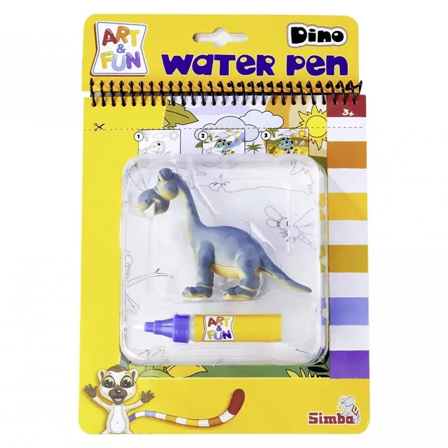 Art&Fun: Dinók rajzolás vízzel kreatív játék – Simba Toys
