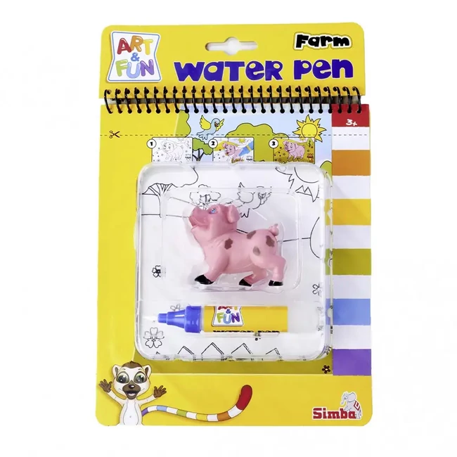 Art&Fun: Farm rajzolás vízzel kreatív játék – Simba Toys