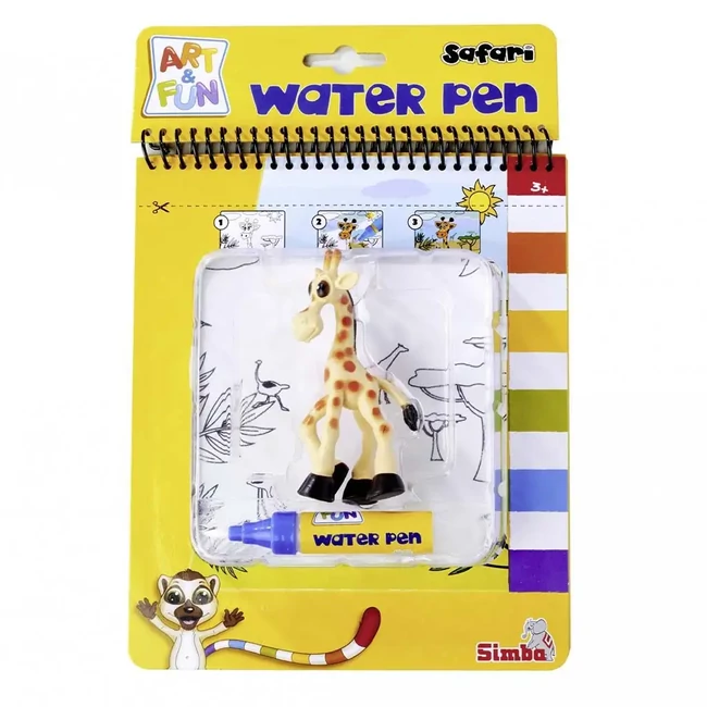 Art&Fun: Safari rajzolás vízzel kreatív játék – Simba Toys