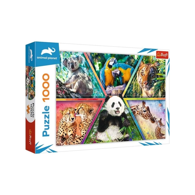 Animal Planet: Állati királyságok 1000 db-os puzzle – Trefl