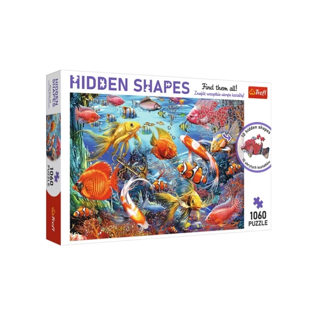 Hidden Shapes: Vízalatti világ 1000 db-os puzzle – Trefl