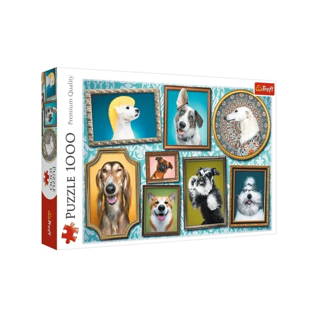 Kutyagaléria 1000 db-os puzzle – Trefl