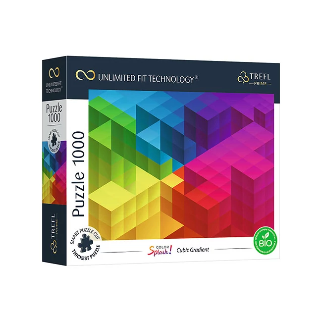 Color Splash Kocka gradiens 1000 db-os UFT puzzle – Trefl
