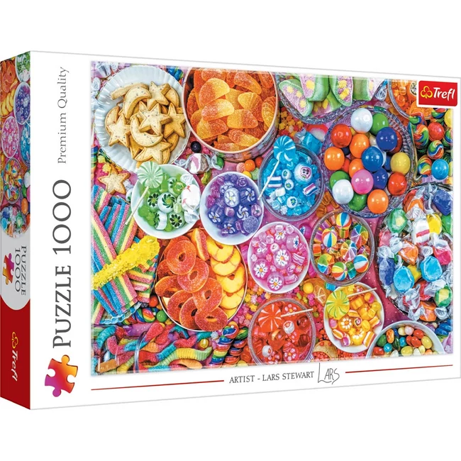 Ízletes édességek 1000 db-os puzzle – Trefl