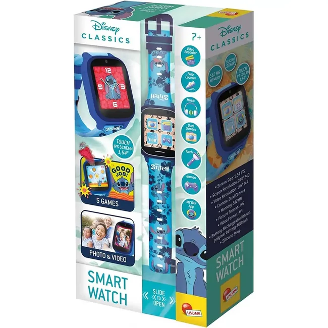 Disney Stitch mintás okosóra – Lisciani