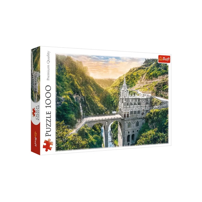 Las Lajas bazilika, Kolumbia 1000 db-os puzzle – Trefl